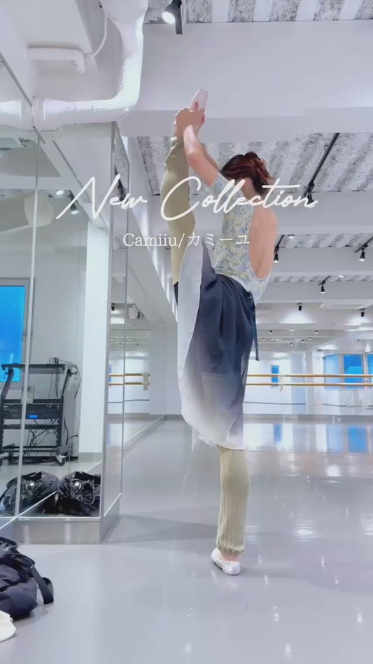 Camiiu Ballet Leg Warmer(茜色)