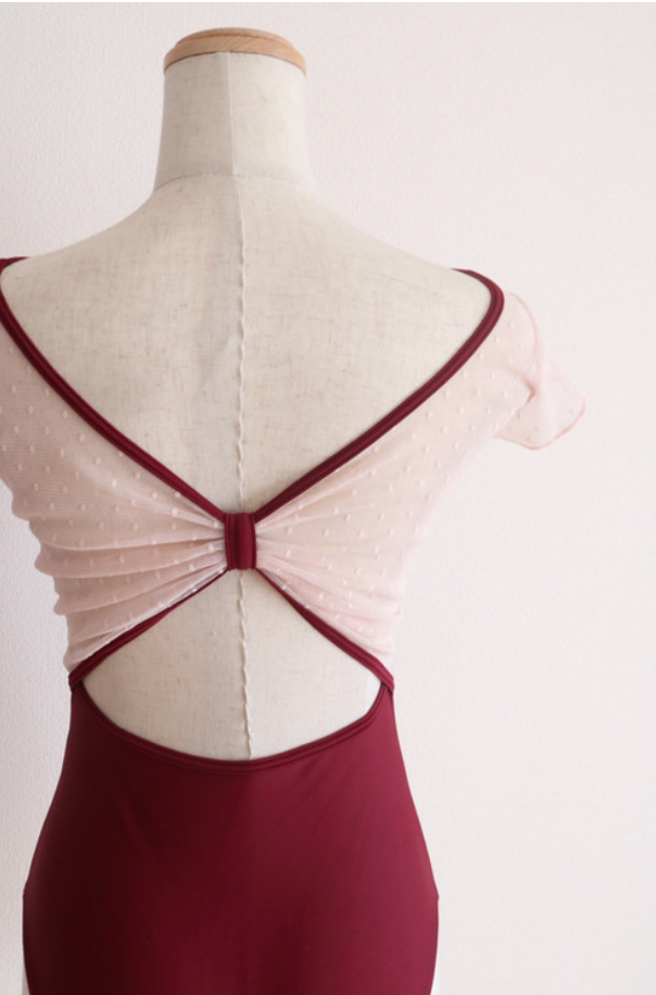 Butterfly Leotard (Bordeaux)