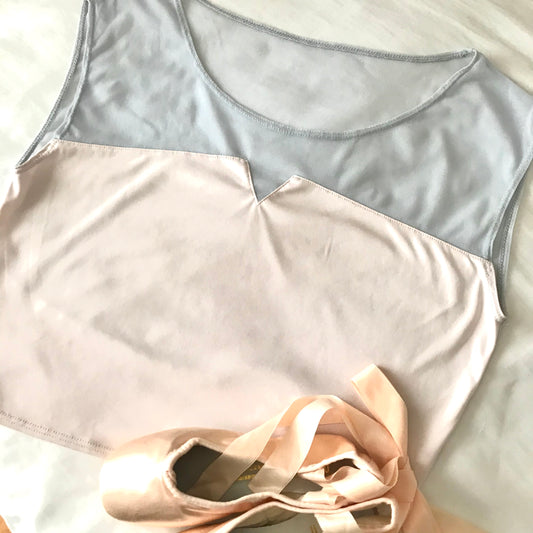 Double Color Tops ♡Ballet/Pilates/Yoga Tops