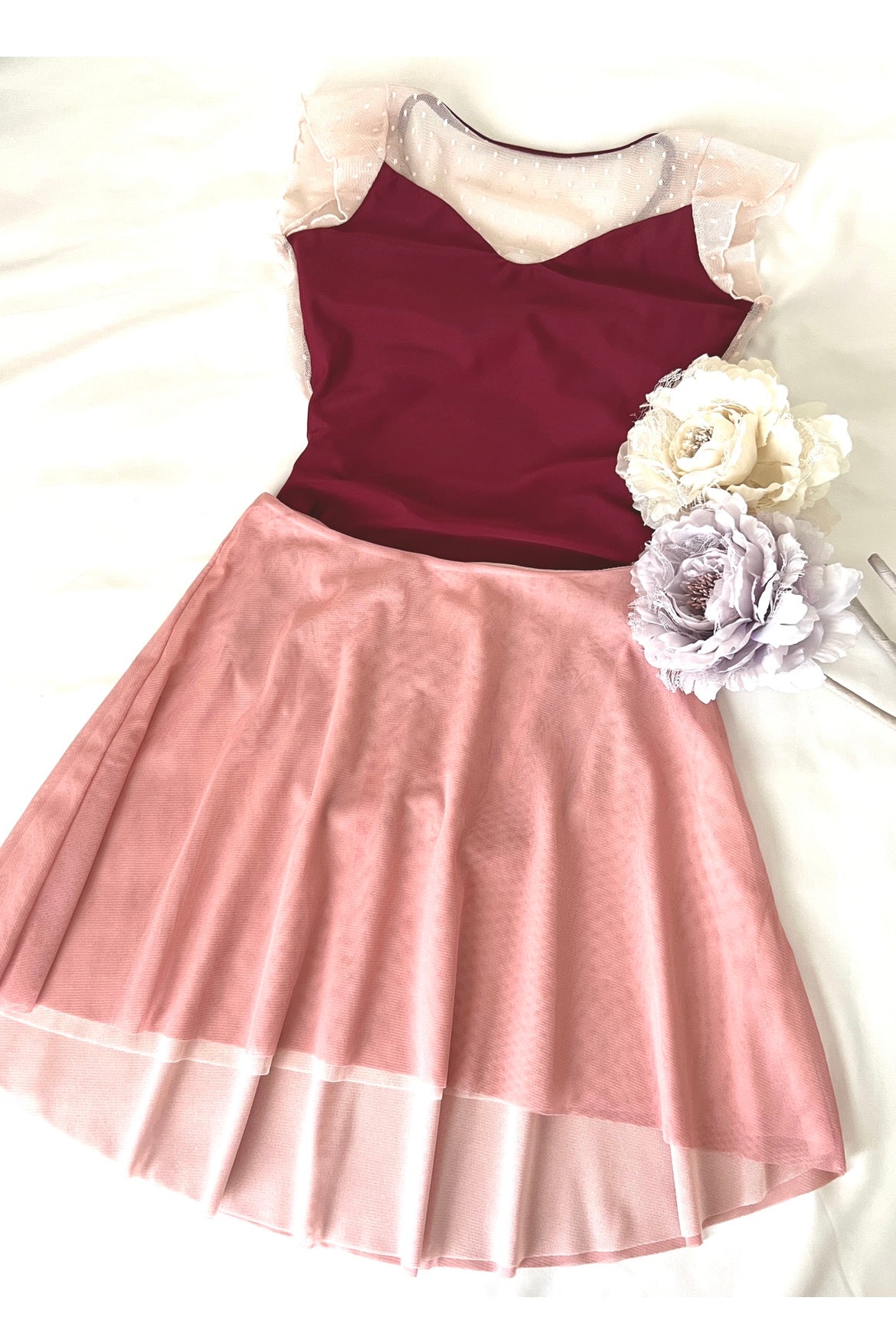 Reversible Skirt (Apricot×Peach)