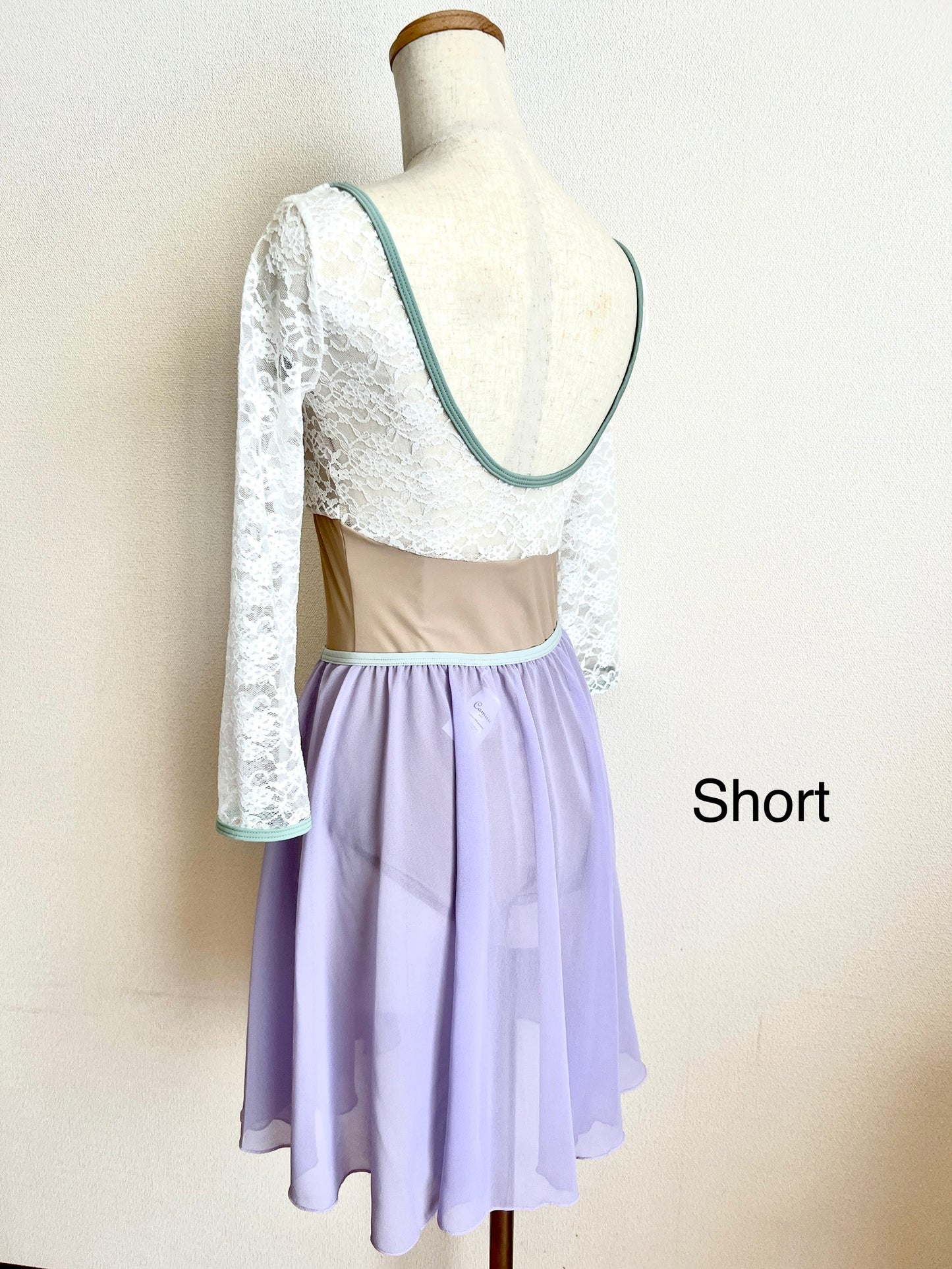 Circle Chiffon Skirt(Light Purple)