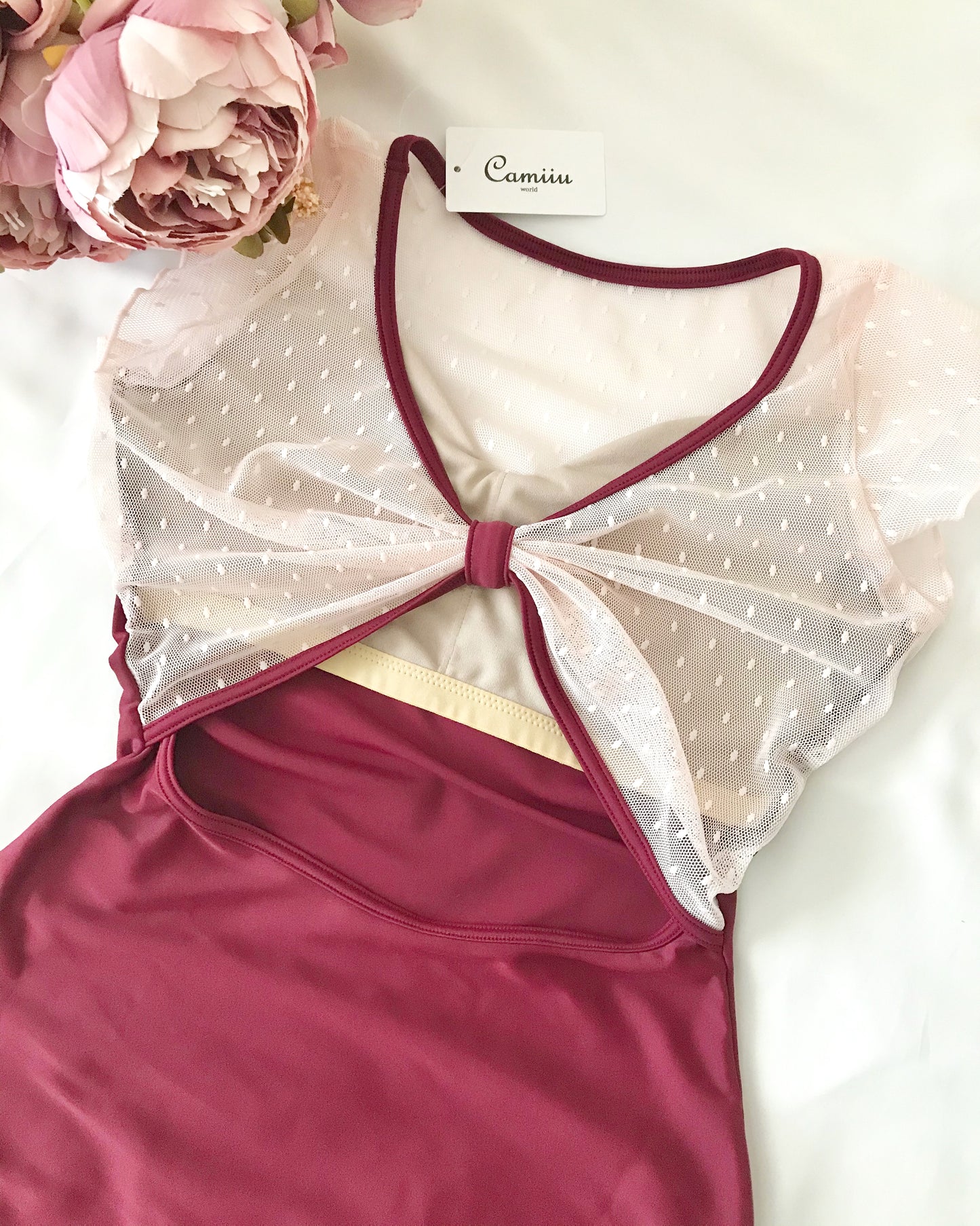 Butterfly Leotard (Bordeaux)