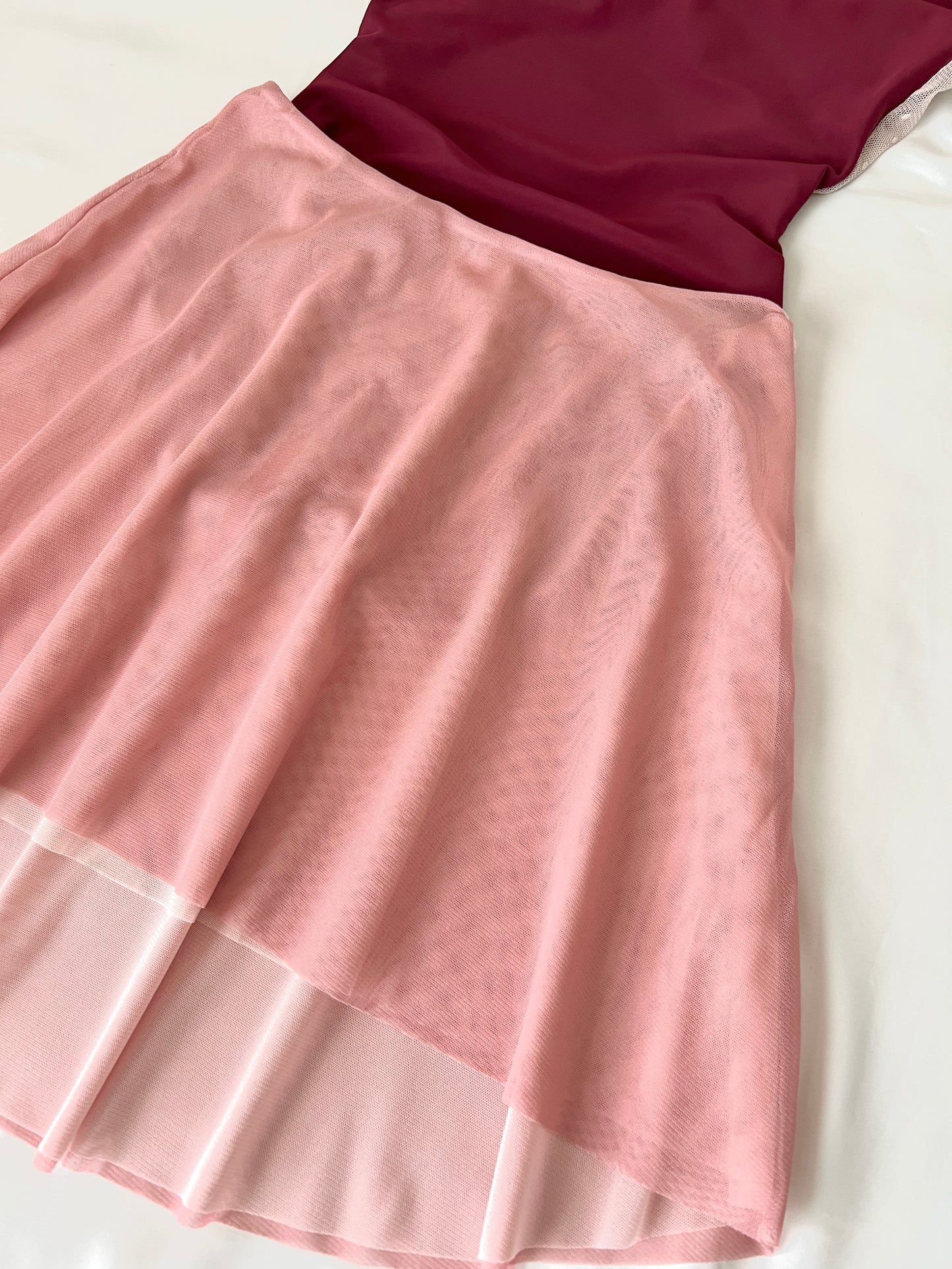 Reversible Skirt (Apricot×Peach)