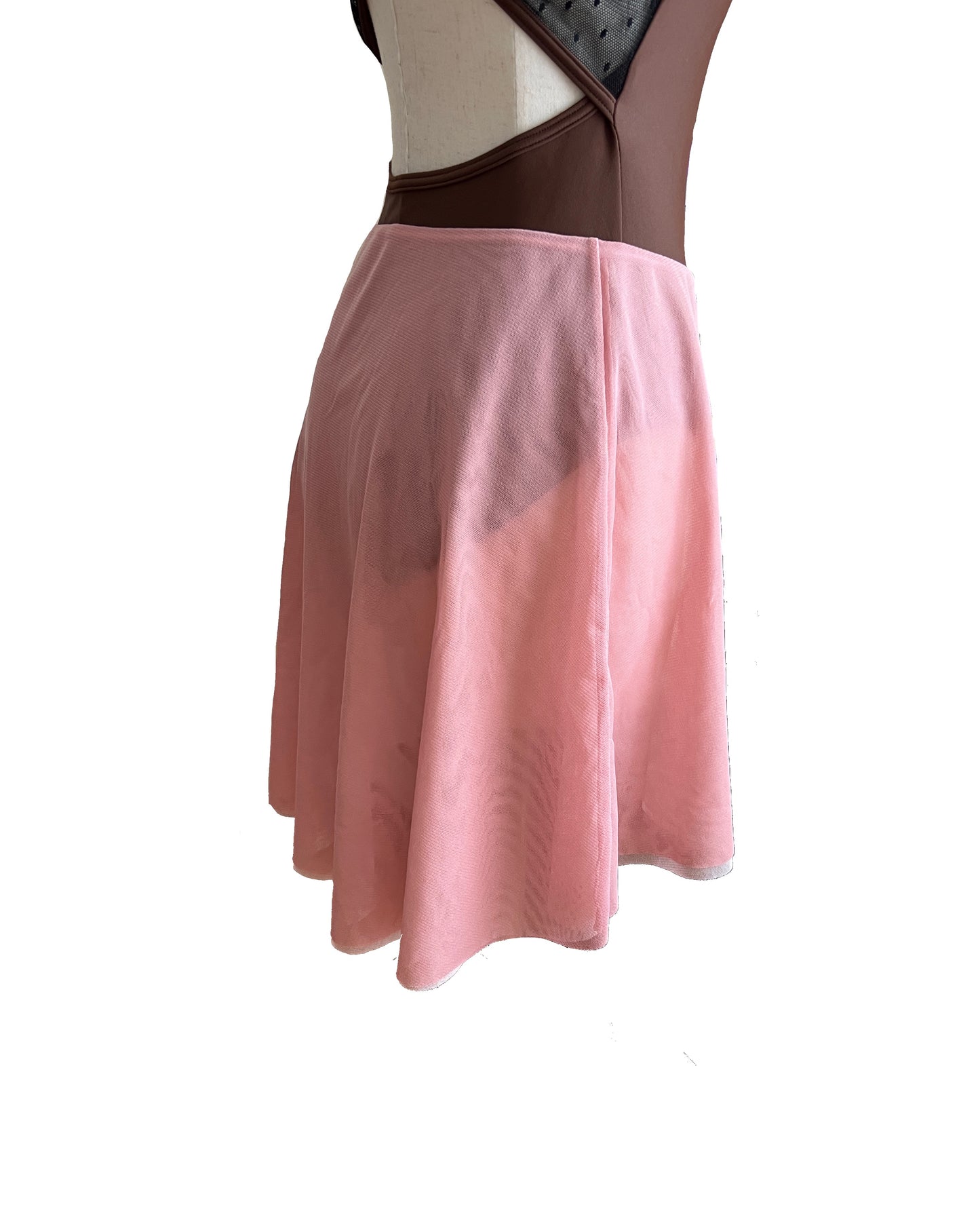 Reversible Skirt (Apricot×Peach)