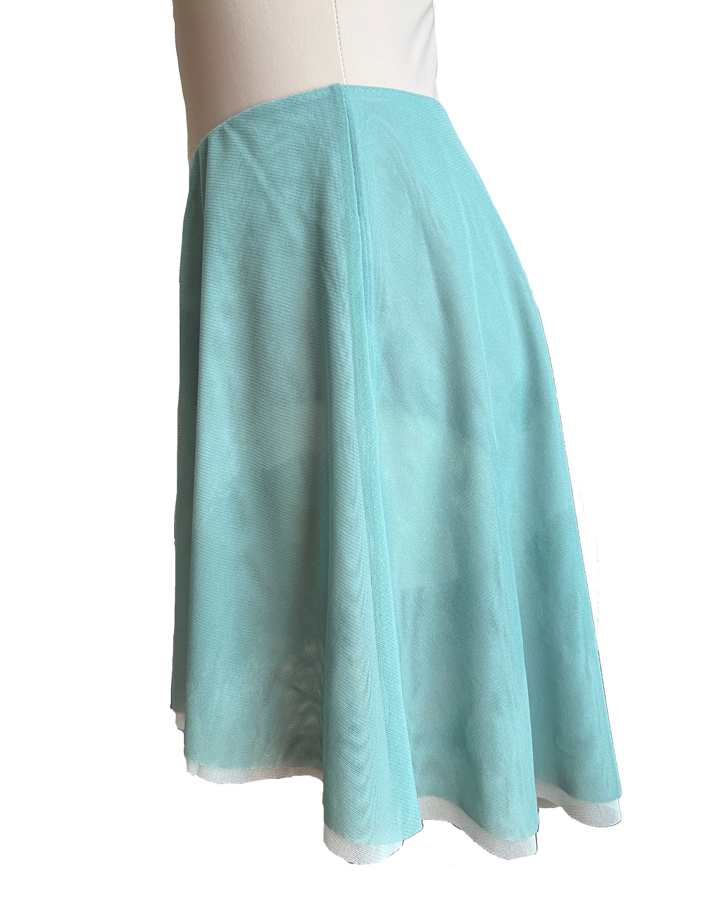 Reversible Skirt  (Green Tea×Light Mint )