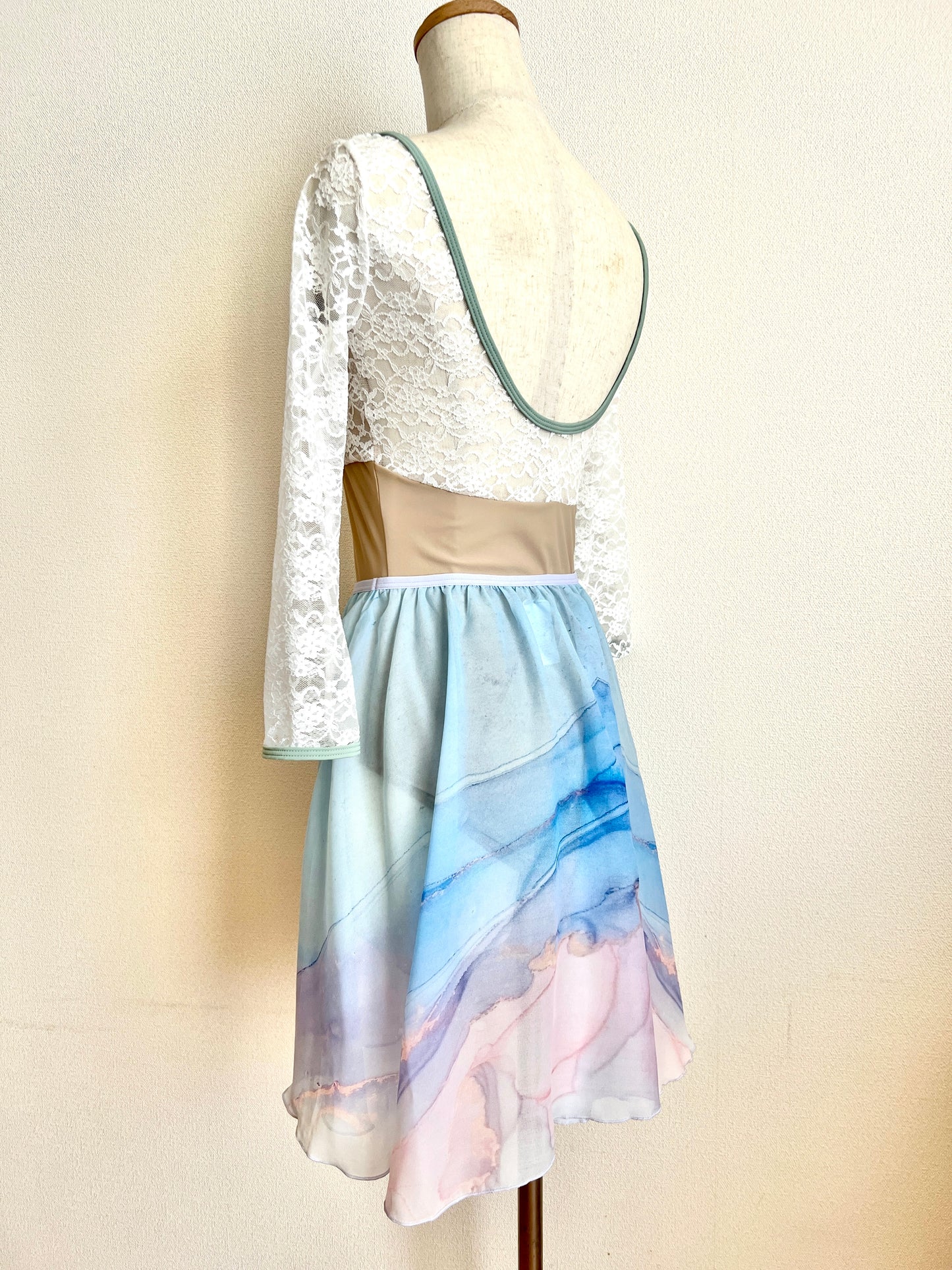 Marble Wrapped Skirt